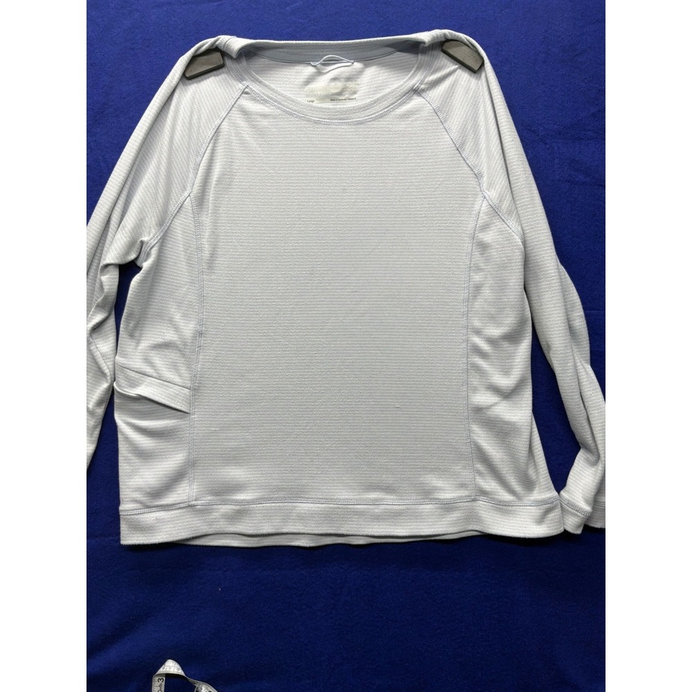 [Gorpcore] Women Avalanche Outdoor‎ Supply Co. Long Sleeve Top Large Light Blue